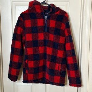 Cat & Jack Boys XL Sherpa Hoodie